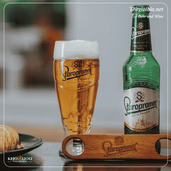 Bia Tiệp Staropramen Lager 5%