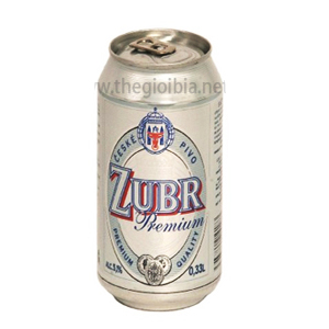 Bia Zubr Premium 330ml -  trắng