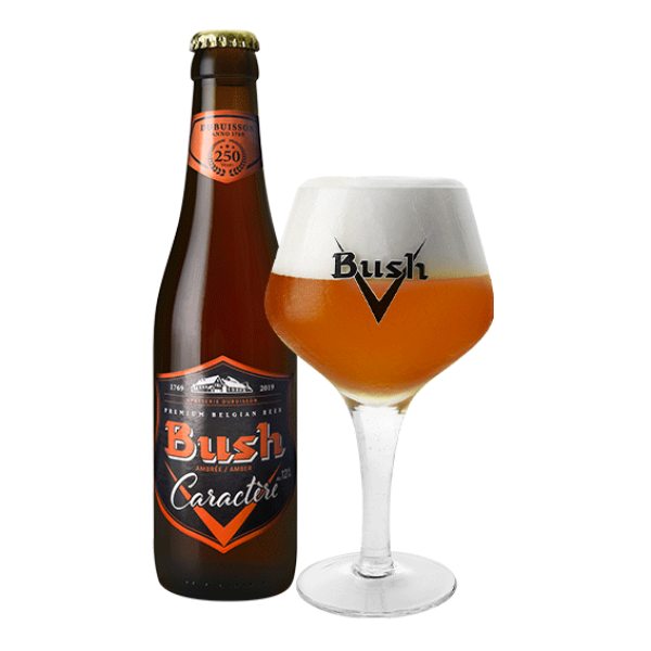 Bia Bỉ Bush Caractere Amber 12%