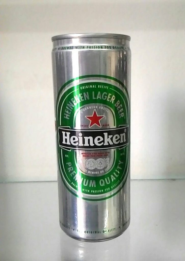 Bia Heineken lon 250 ml (kiểu lon cao nước yến)