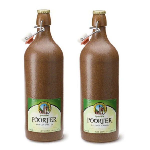 Bia chai sứ Poorter Belgian Porter 750ml