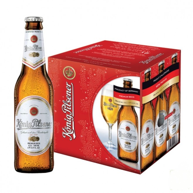 Bia Đức Konig Pilsenner - chai 330 ml