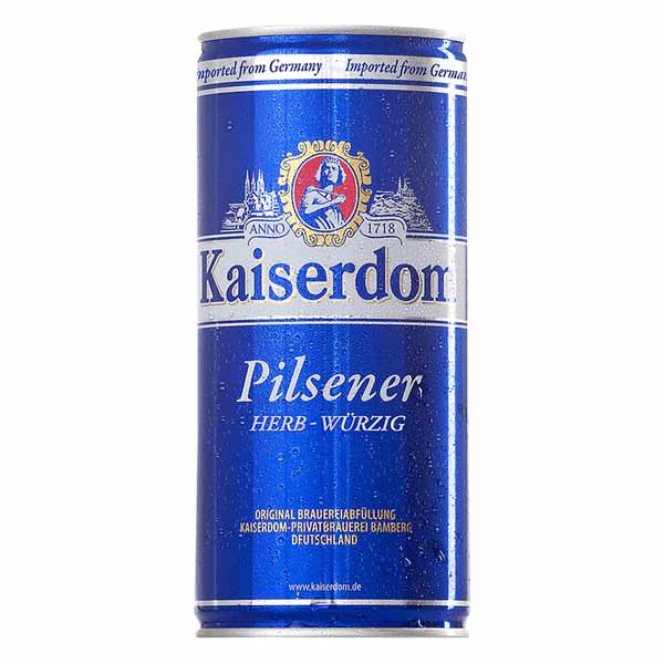 Bia Đức Kaiserdom Pilsener 4.7% – thùng 12 lon 1000ml