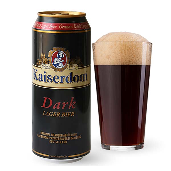 Bia Kaiserdom Dark Lager 4,7% Đức – thùng 24 lon 500ml