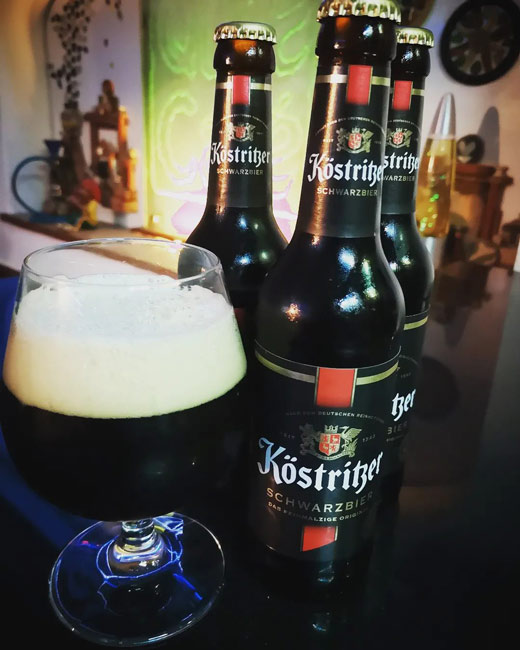 Bia Kostritzer Schwarzbier Đức 4,8%