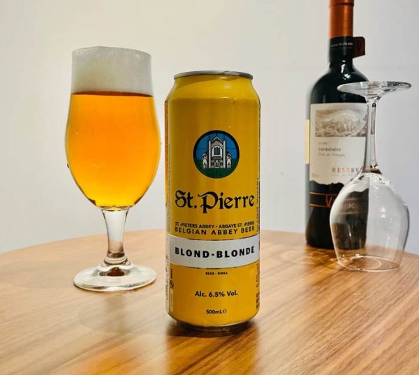 Bia St. Pierre Blond 6,5% Bỉ – thùng 24 lon 500ml