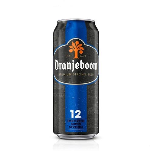 Bia Oranjeboom Premium Strong 12% - Thùng 24 Lon 500ml