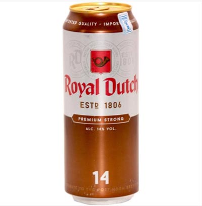 Bia Royal Dutch 14% Hà Lan – thùng 24 Lon 500ml