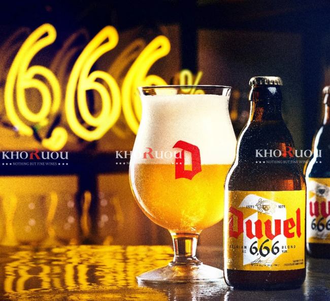 Bia Duvel 666 6,66%