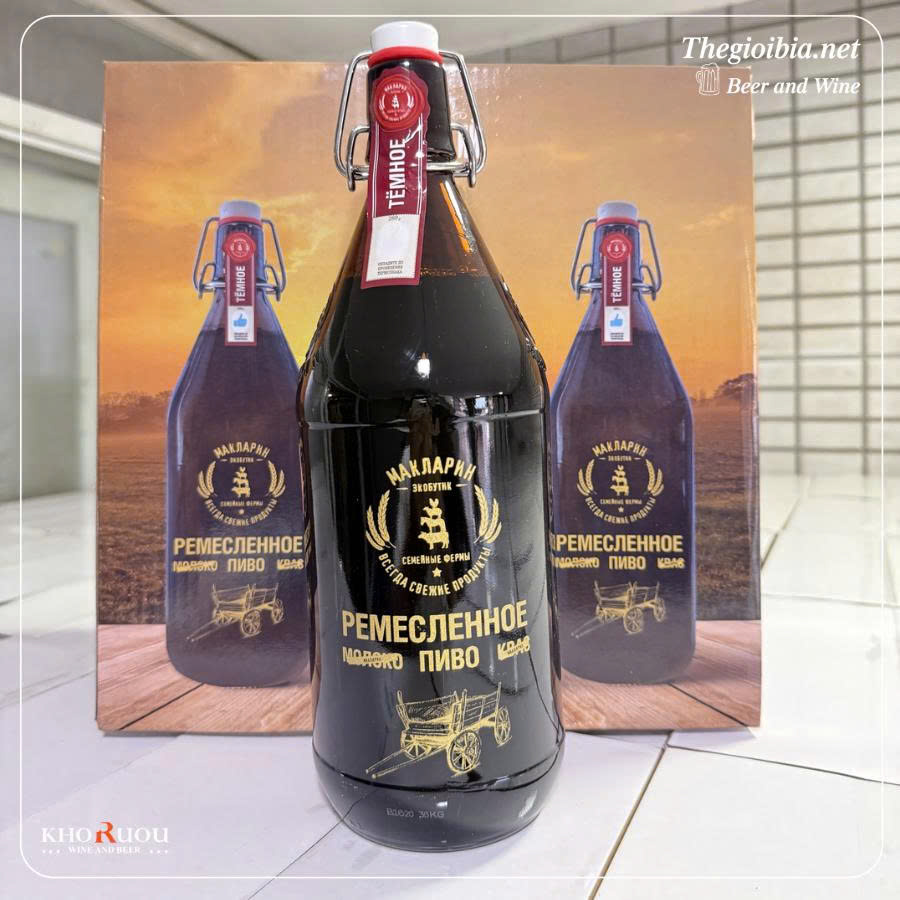 Bia Nga Craft Light 4.5% - Bia Đen